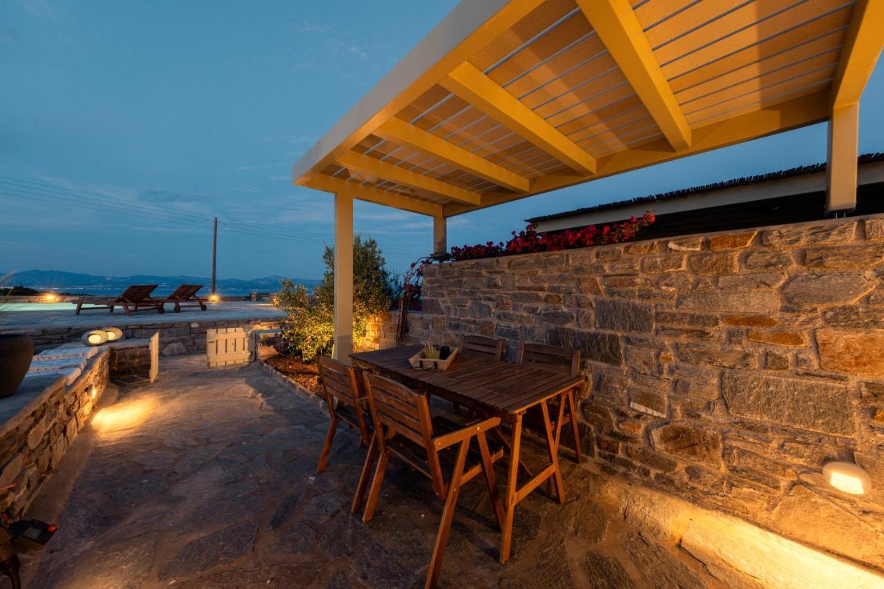 Kallirroe Deluxe Villa With Sea View And Pool Хриси Акти Екстериор снимка