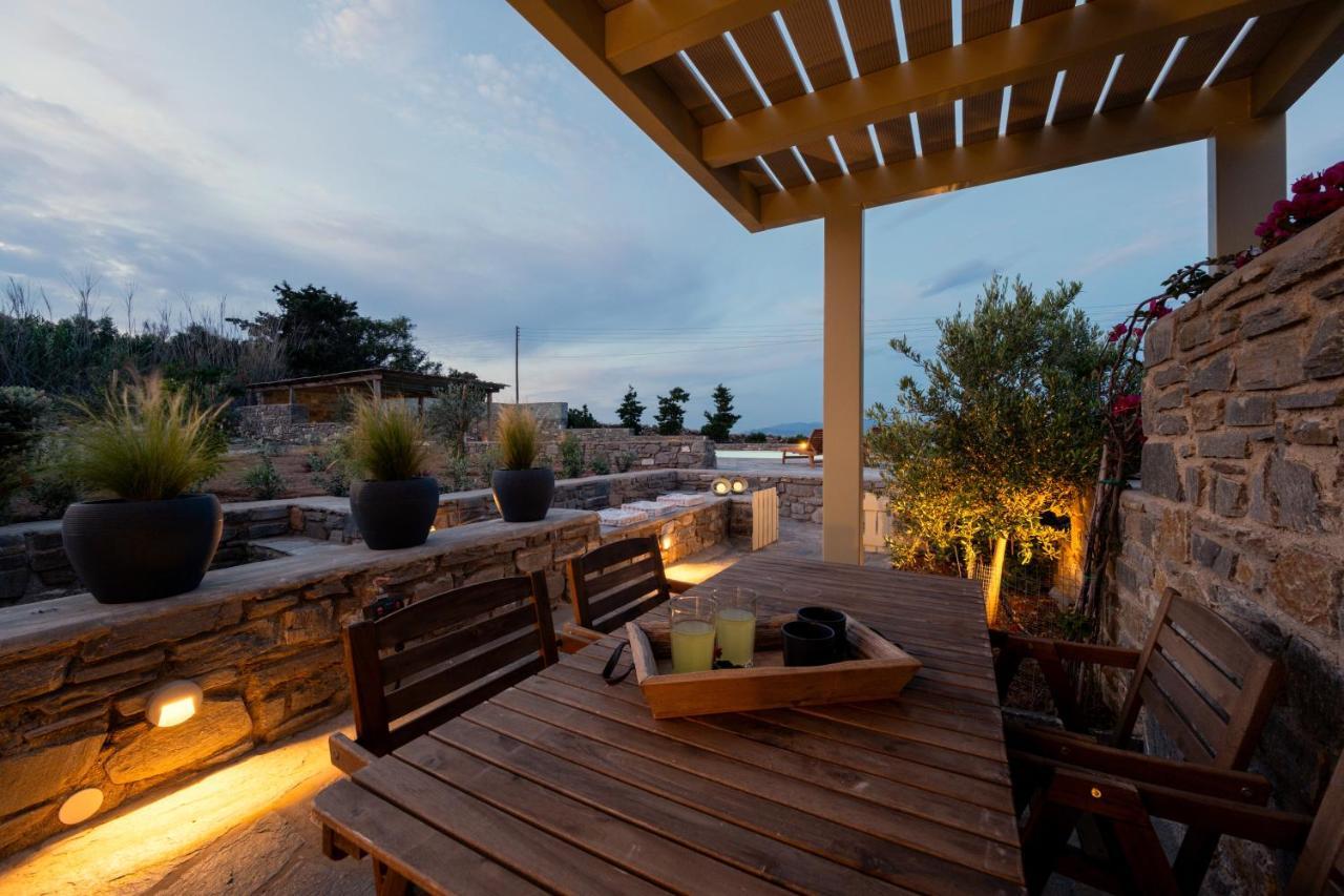 Kallirroe Deluxe Villa With Sea View And Pool Хриси Акти Екстериор снимка